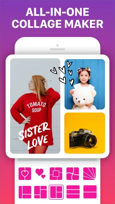 Photo Collage Maker,Free of ad Screenshots