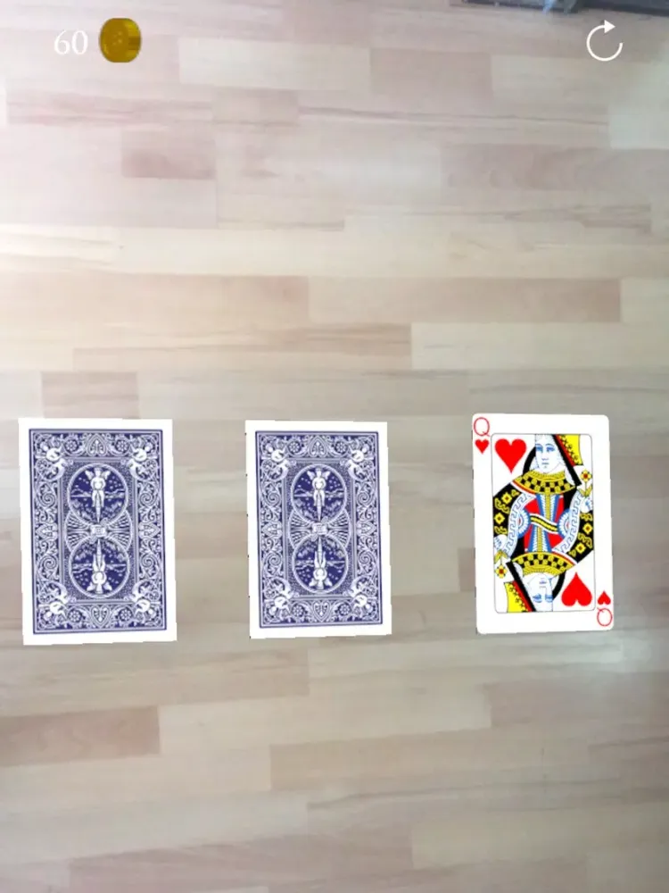 Скриншоты AR 3 Card Monte iPad 