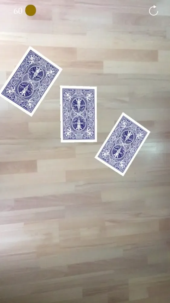 Скриншоты AR 3 Card Monte