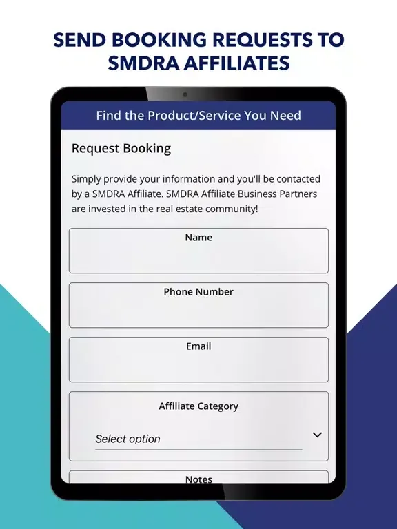 Скриншоты SMDRA Connect iPad 