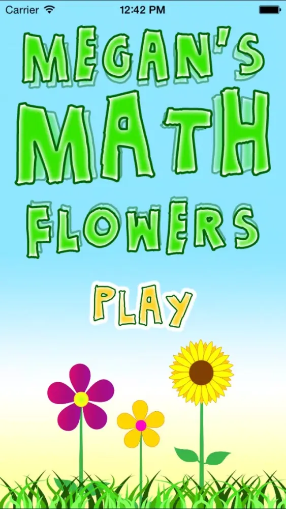 Скриншоты Math Flower Flash Cards