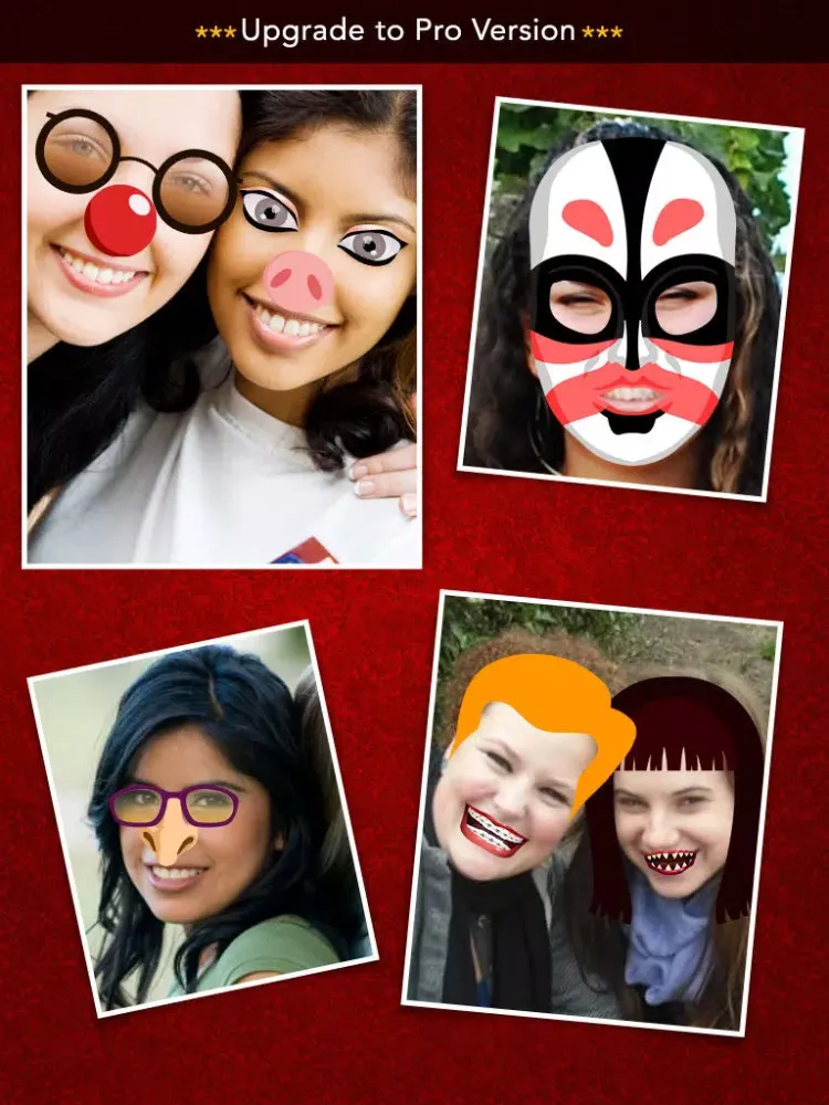 صور FunnyFaces - Create Funny Effects & Share iPad 