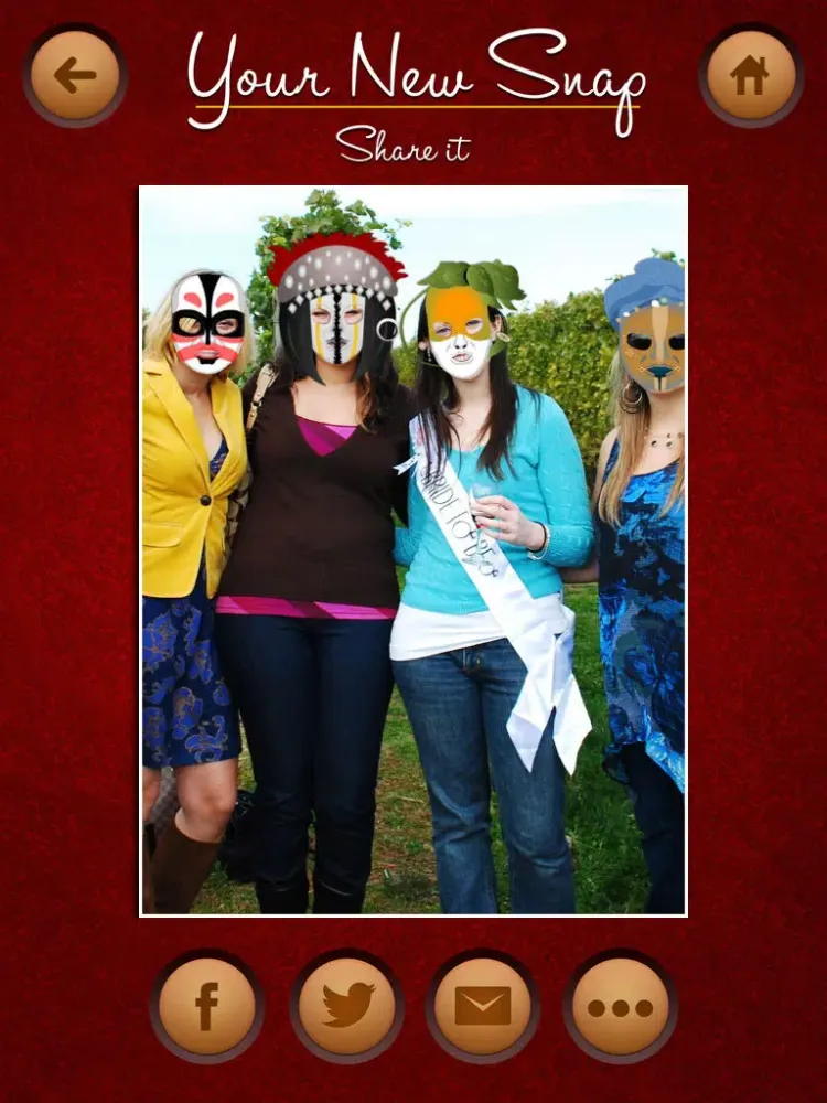 صور FunnyFaces - Create Funny Effects & Share iPad 