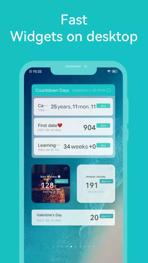 Screenshot di Countdown Days
