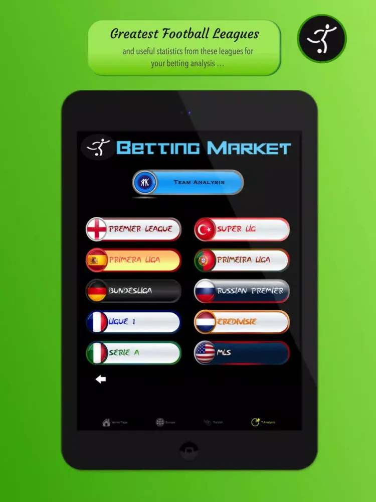 Zrzuty ekranu Betting Market Pro - Analysis iPad 