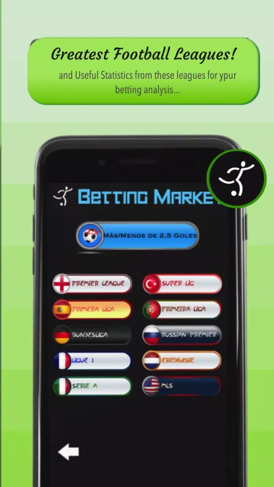 Zrzuty ekranu Betting Market Pro - Analysis