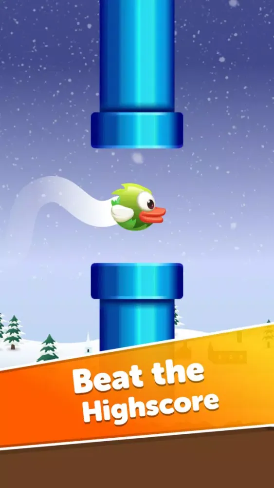 Tangkapan skrin Floppy Bird: Fly Bird Fly