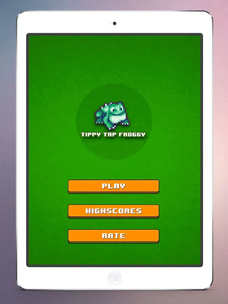 Zrzuty ekranu Tippy Tap Froggy - Don't step the Water iPad 