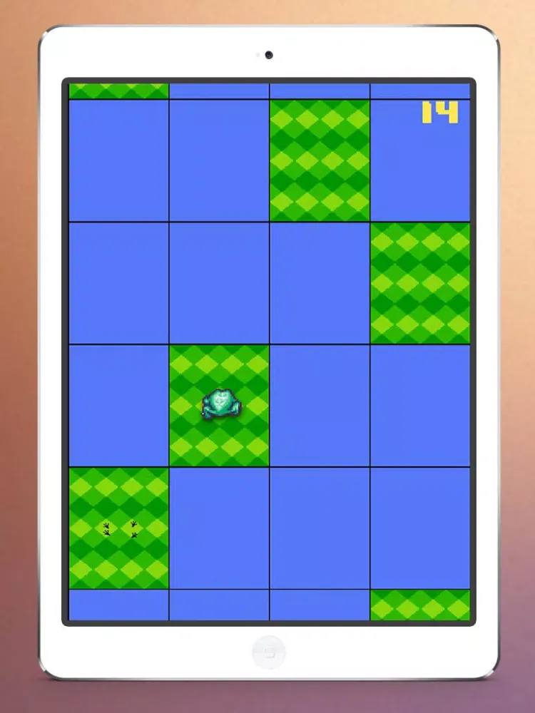 Zrzuty ekranu Tippy Tap Froggy - Don't step the Water iPad 
