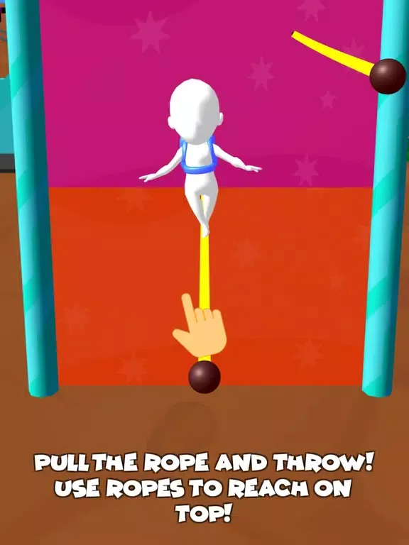Rope Acrobat 3D iPad  Ekran Görüntüleri
