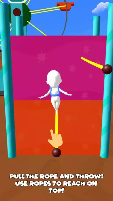 Rope Acrobat 3D Ekran Görüntüleri