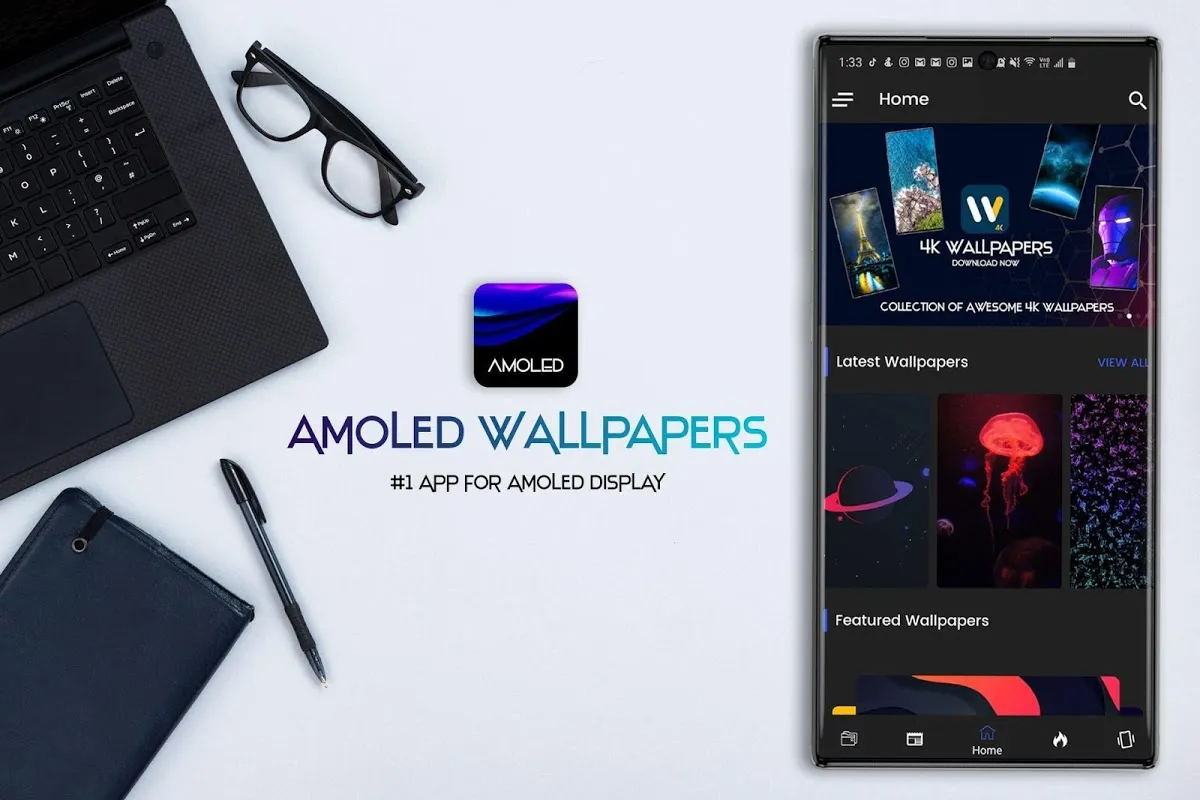 AMOLED Wallpapers 스크린샷