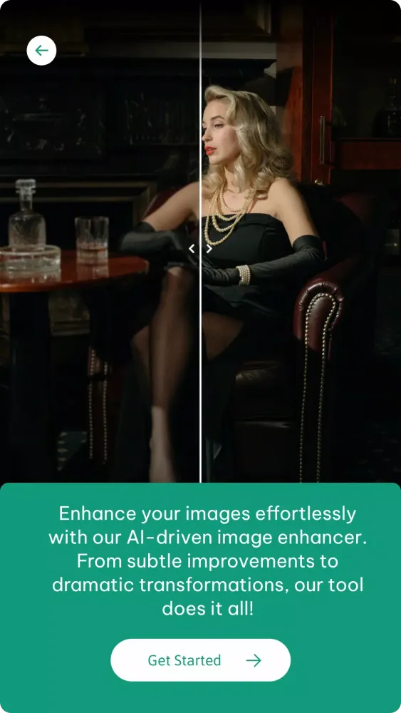 Image Scrub, AI Image Enhancer Screenshots