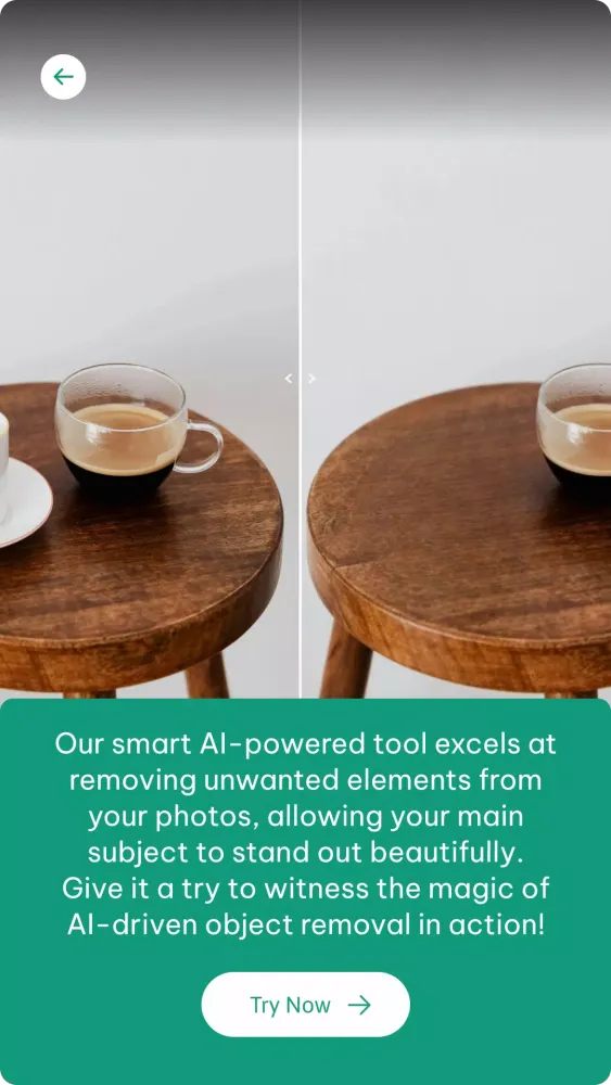 Image Scrub, AI Image Enhancer Screenshots