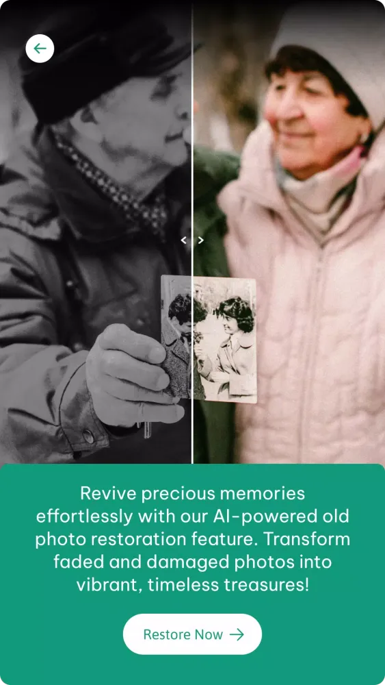 Image Scrub, AI Image Enhancer Screenshots