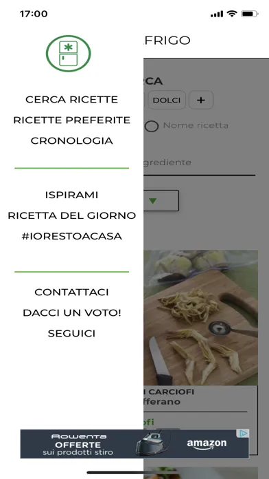 Capturas de pantalla de Svuotafrigo
