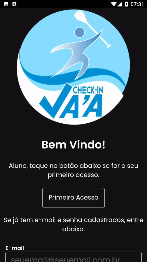 CHECK-IN SPORTS Screenshots