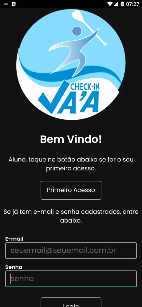 CHECK-IN SPORTS Screenshots