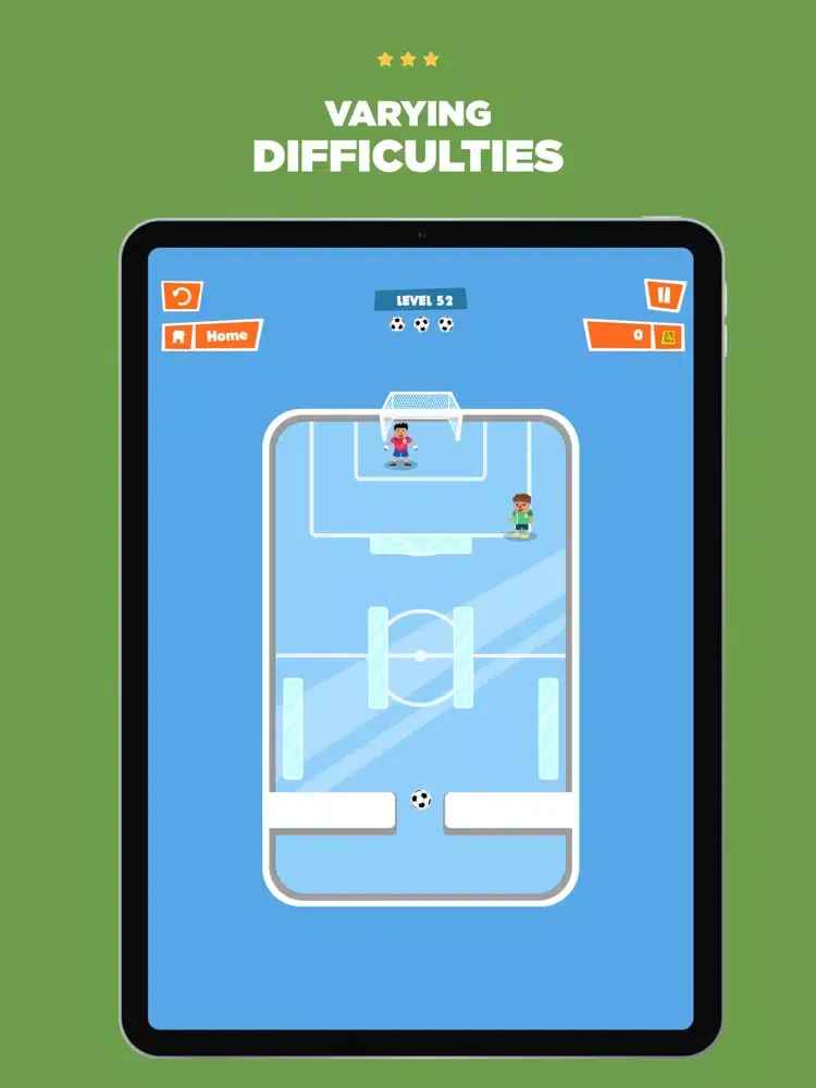 Tangkapan layar Free Kick Soccer Challenge iPad 