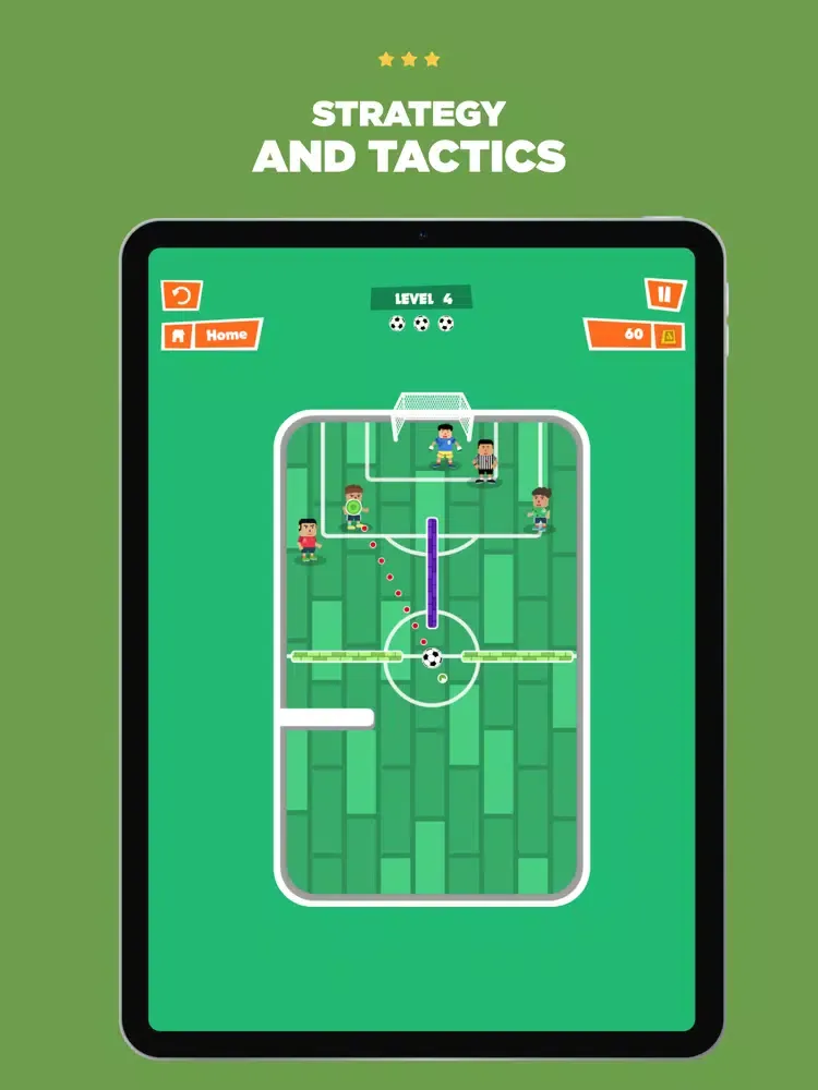 Tangkapan layar Free Kick Soccer Challenge iPad 