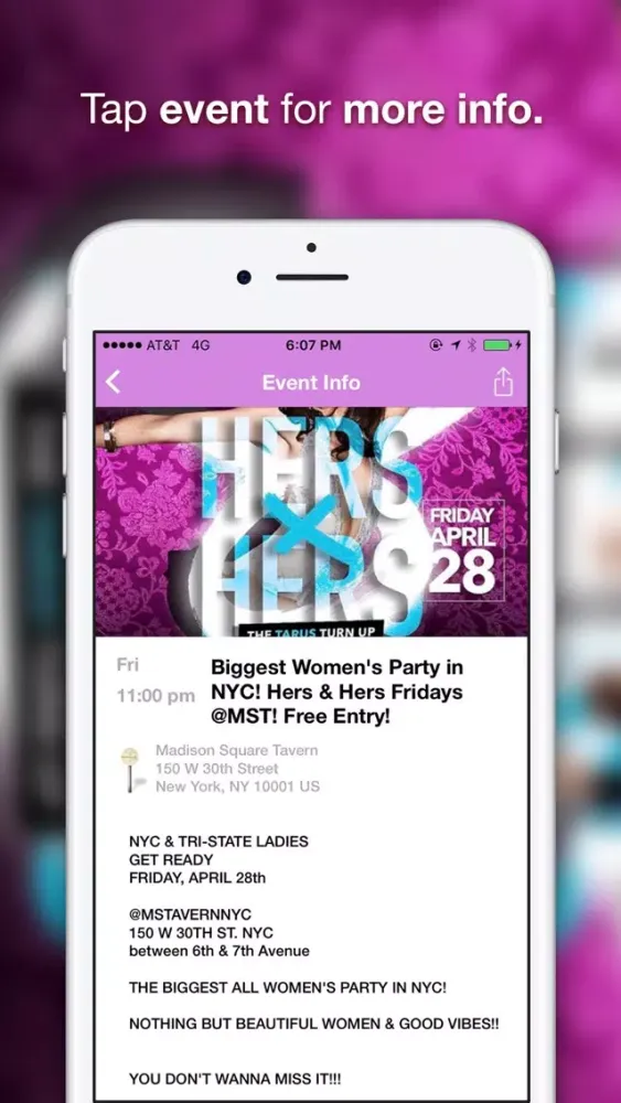 Lihnk - Events for Bisexual & Lesbian Women, LGBTQ Screenshots