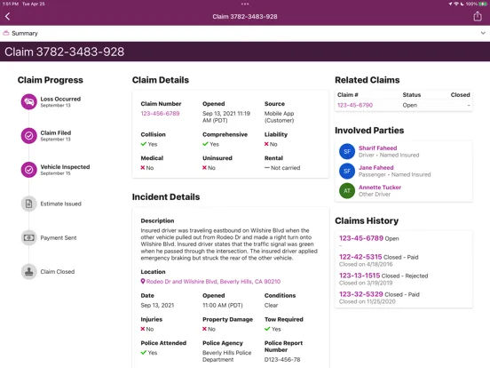 Tangkapan layar Appian for Intune iPad 