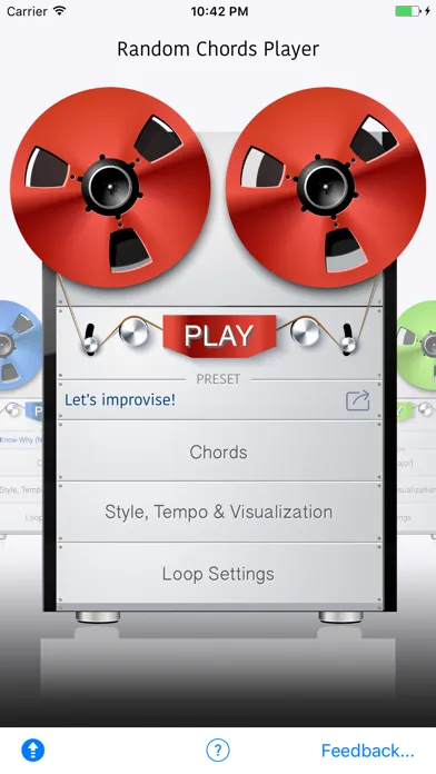 Tangkapan layar Improvisation Trainer