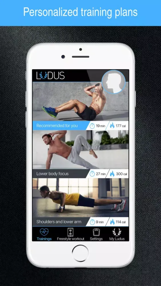 Workout with Ludus Men - Energized and Stronger应用截图