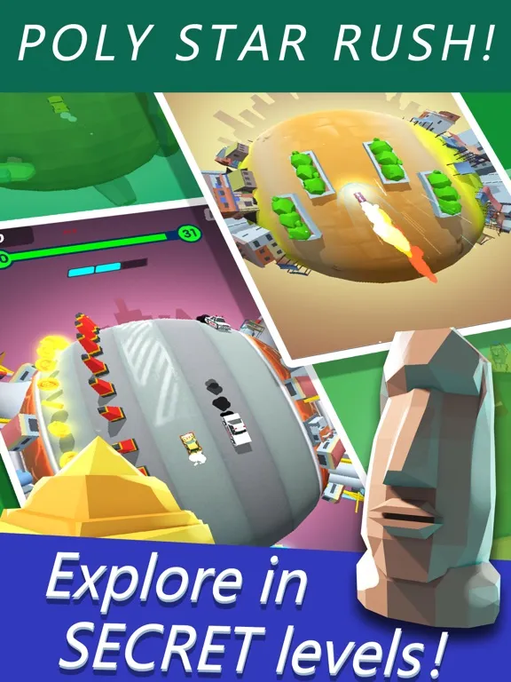 ภาพหน้าจอของ Poly Star Dash! iPad 