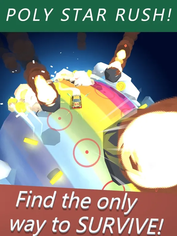 ภาพหน้าจอของ Poly Star Dash! iPad 