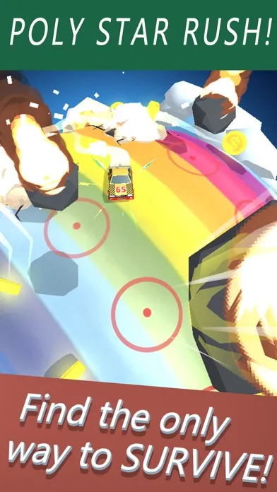 ภาพหน้าจอของ Poly Star Dash!
