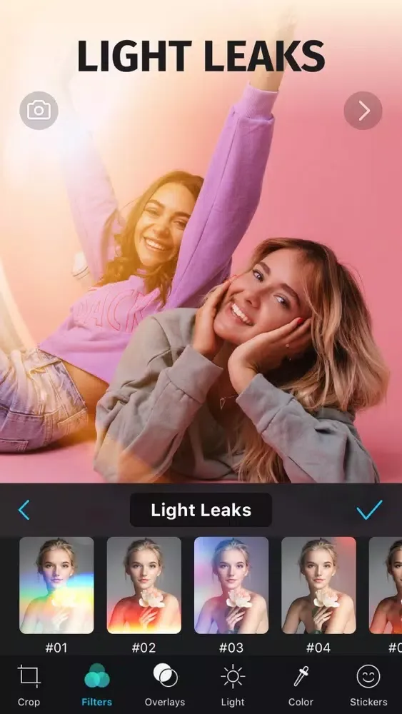 Capturas de tela do Photo Editor: Filters, Presets