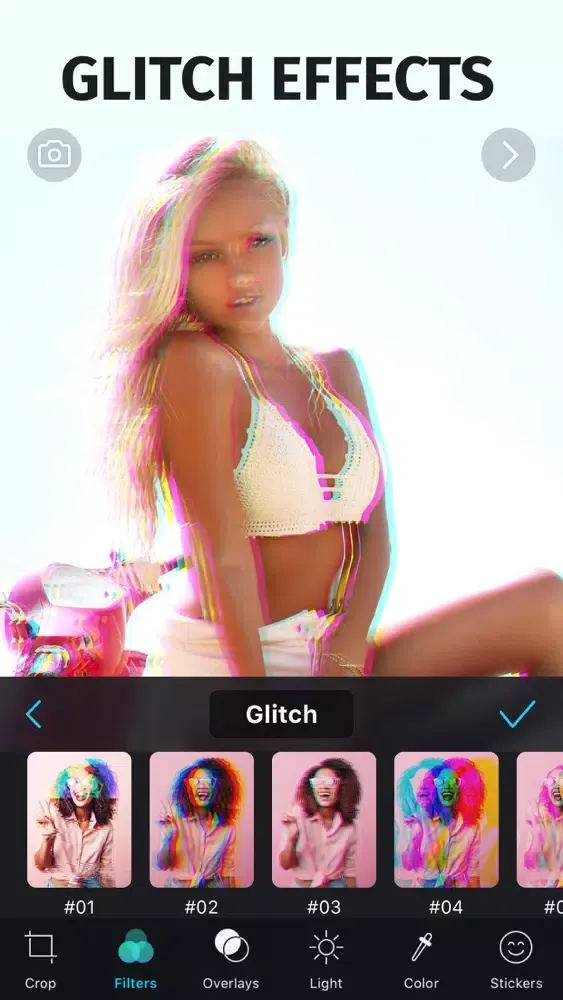 Capturas de tela do Photo Editor: Filters, Presets