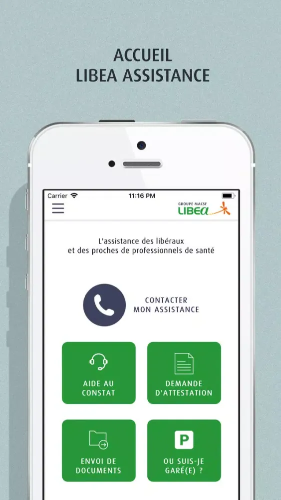 LIBEA Assistance Auto Screenshots