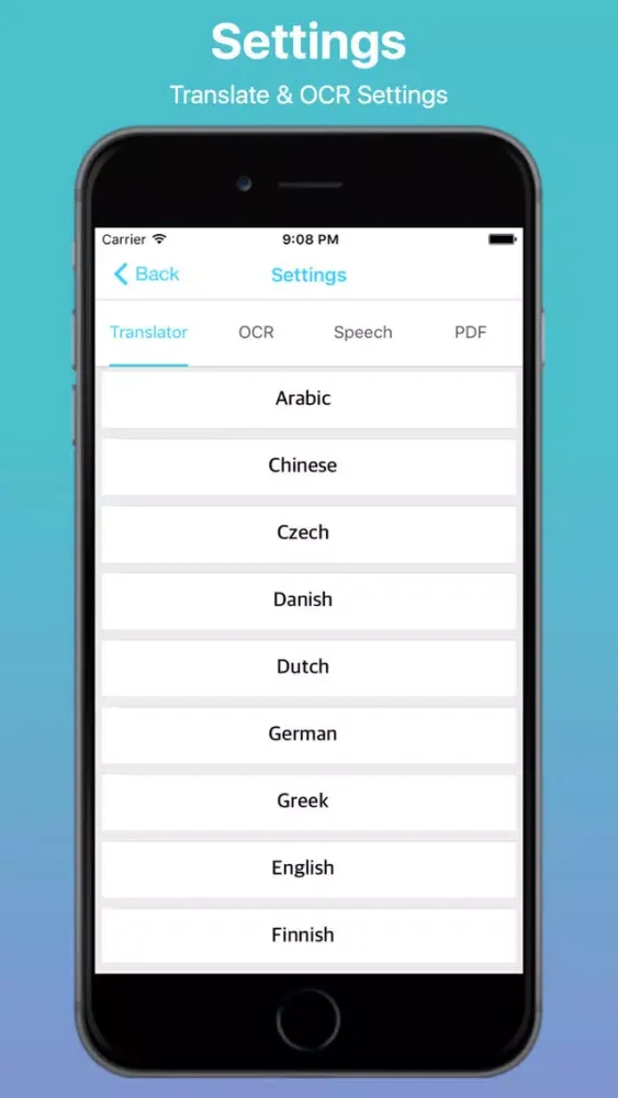 ภาพหน้าจอของ Cam Scanner and Translator Greek Pro