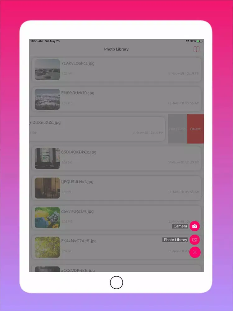 Photos Comment & Photo Editor iPad  स्क्रीनशॉट