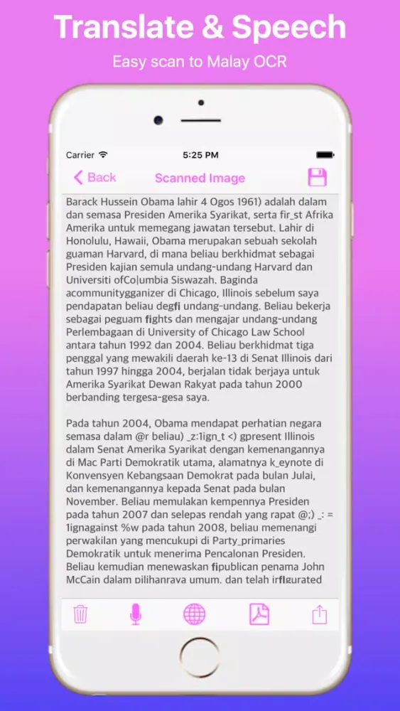 Cam Scanner and Translator Malay Pro Ekran Görüntüleri