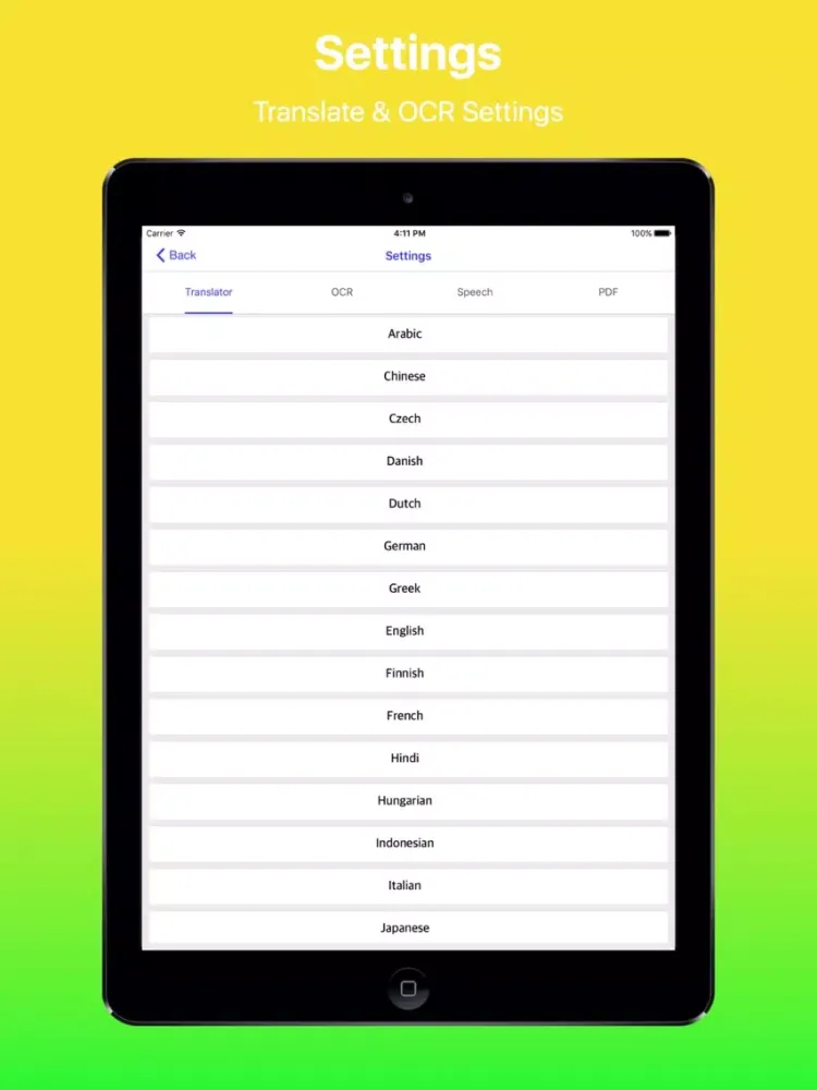 Cam Scanner and Translator Slovenian Pro iPad  স্ক্রিনশট