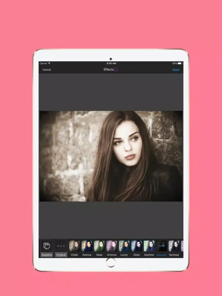 Capturas de tela do Easy Photo Editors Pro iPad 