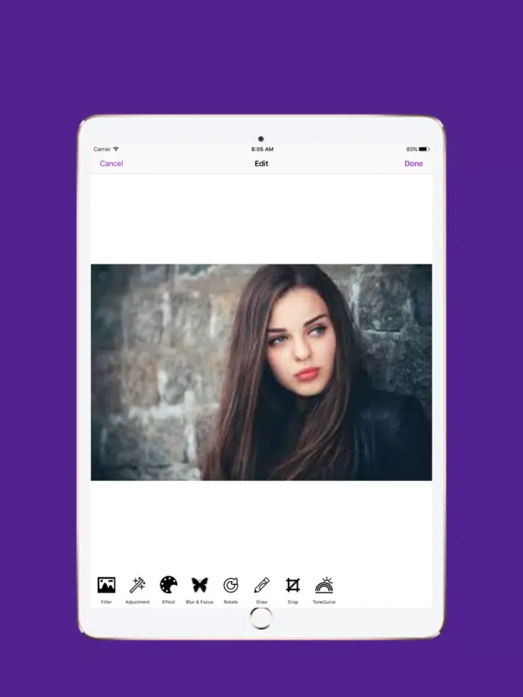 Capturas de tela do Easy Photo Editors Pro iPad 