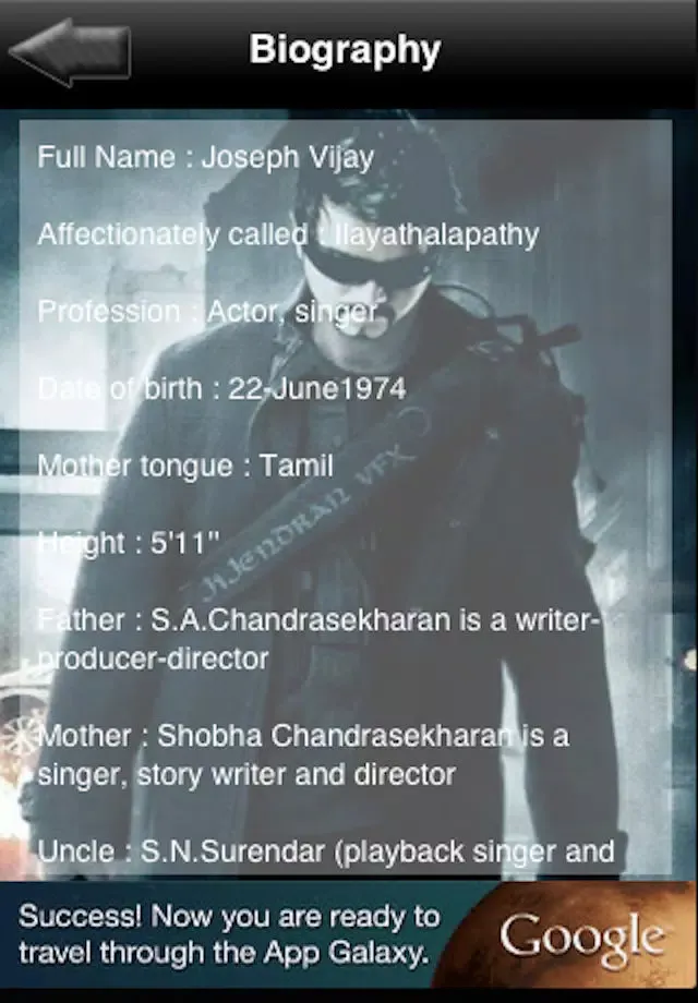 Zrzuty ekranu Ilayathalapathy Vijay Rockz