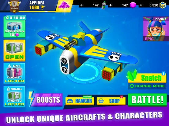 Hero Wings iPad 應用截圖