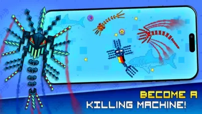Ảnh chụp màn hình của Pixel Sword Fish io