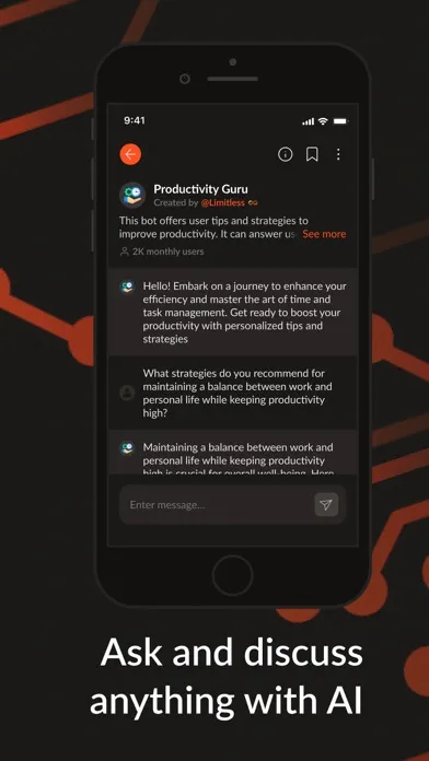 تصاویر LimitLess - Ultimate ChatBot