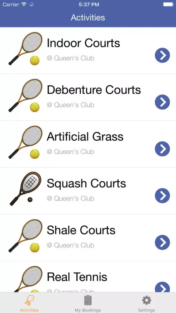 Скриншоты The Queen's Club