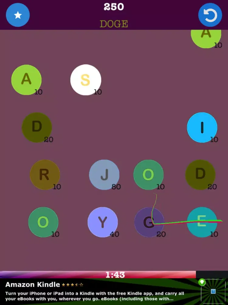 Capturas de tela do Word Swing : Full iPad 