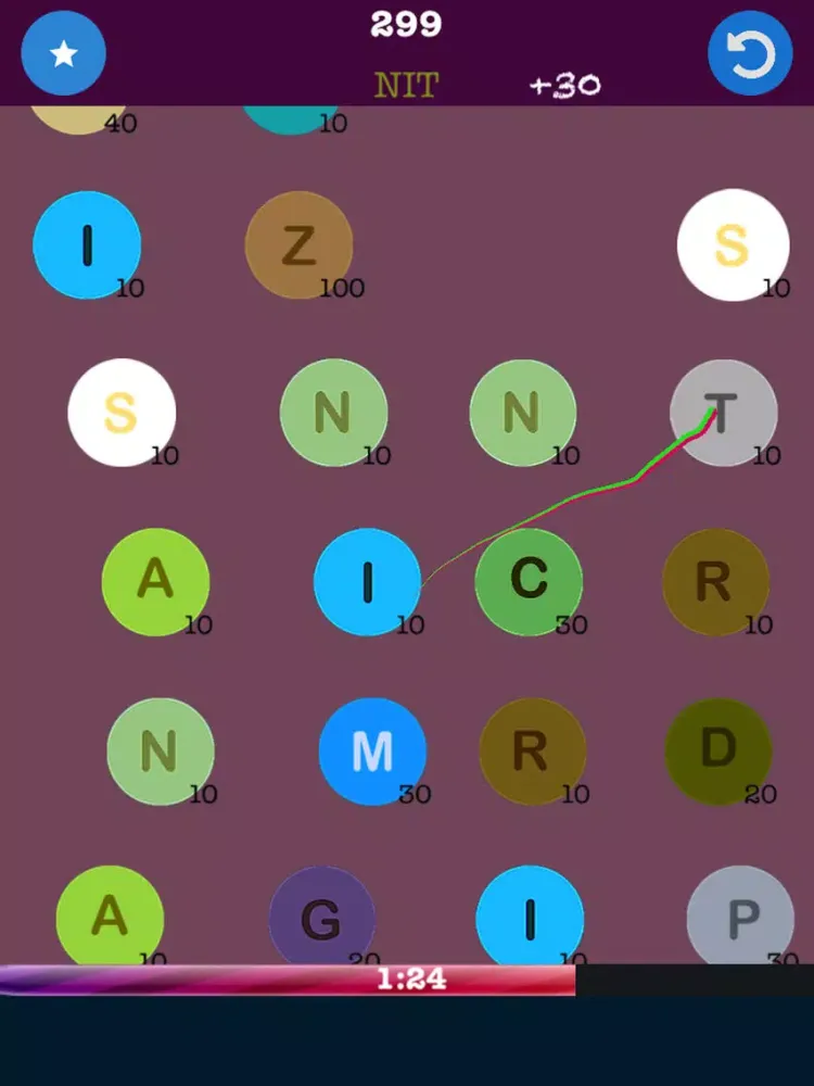 Capturas de tela do Word Swing : Full iPad 
