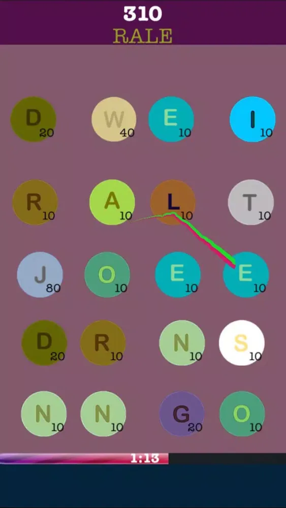 Capturas de tela do Word Swing : Full