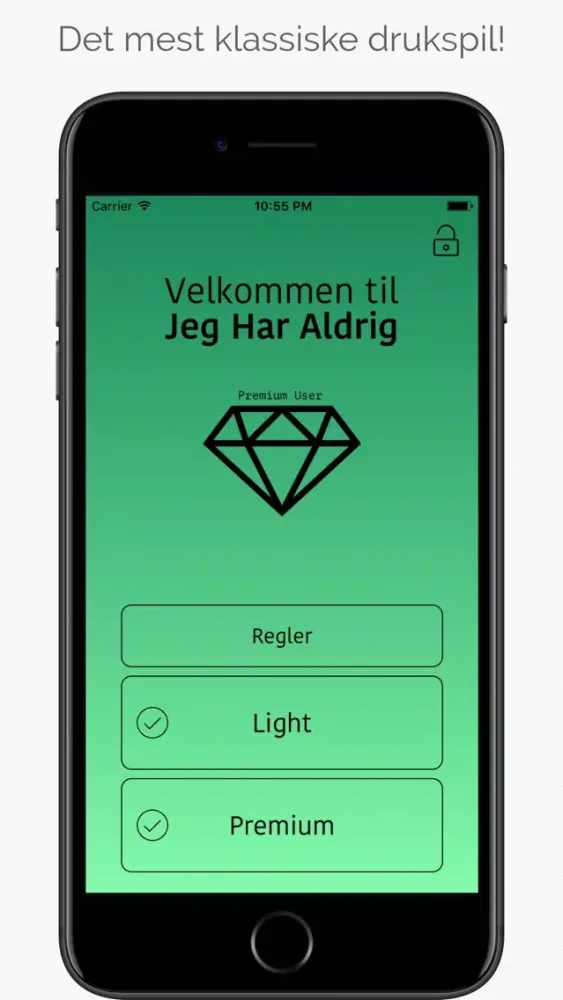 Jeg Har Aldrig - Drukspil til fest & opvarmning应用截图