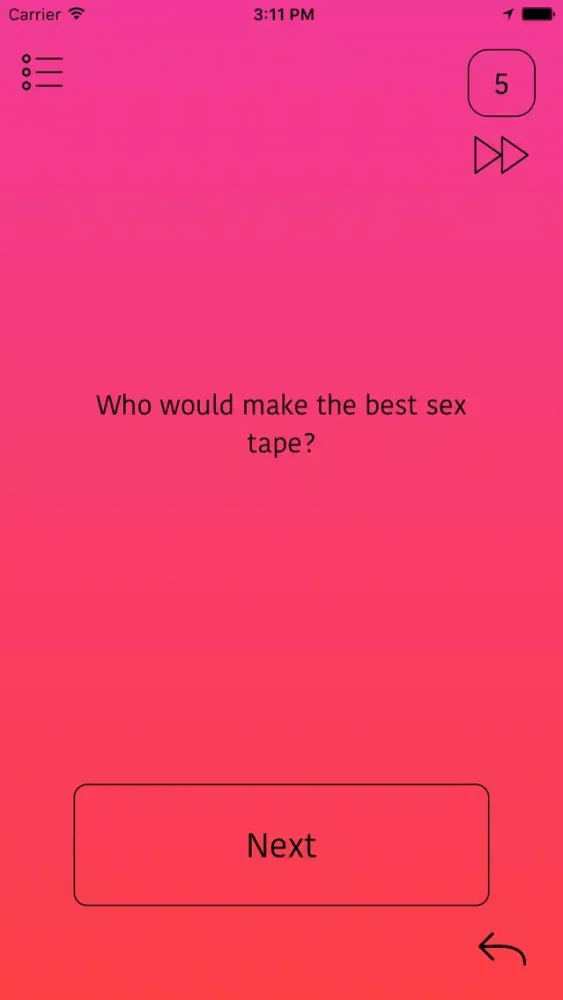 Who? Drinking game Screenshots